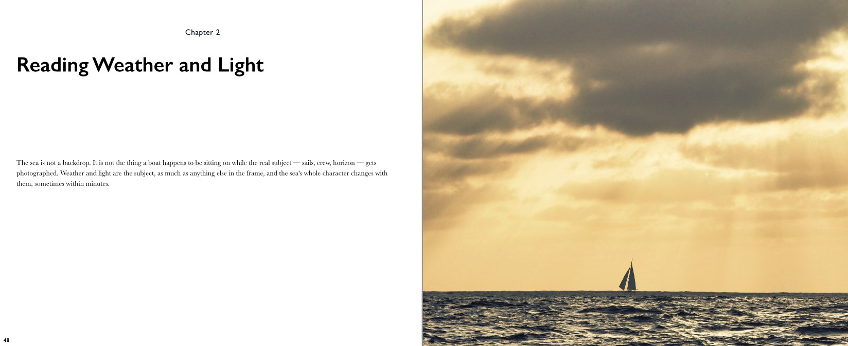 Reading the Sea — chapter opener, Reading Weather and Light