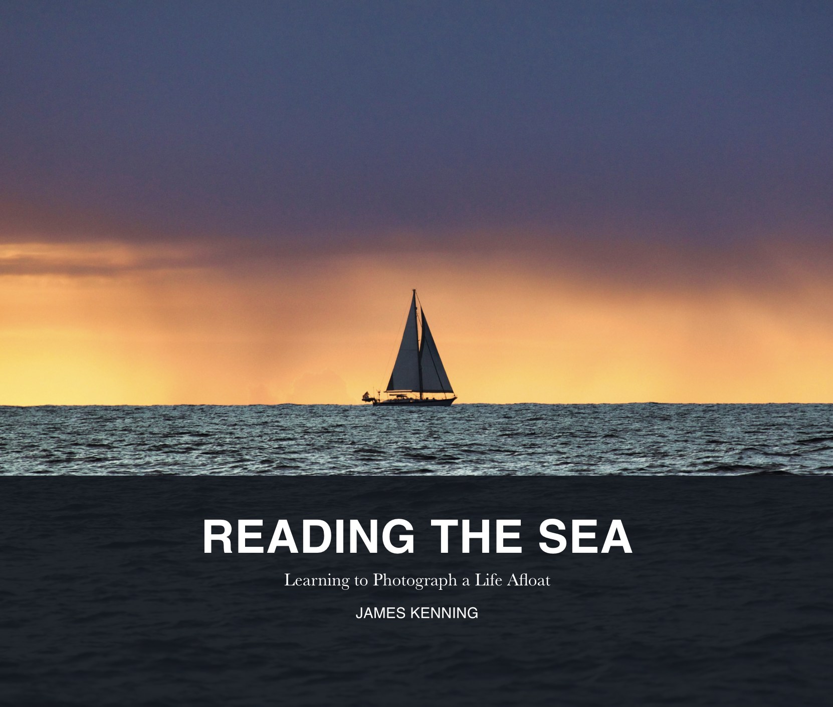 Reading the Sea — cover, James Kenning